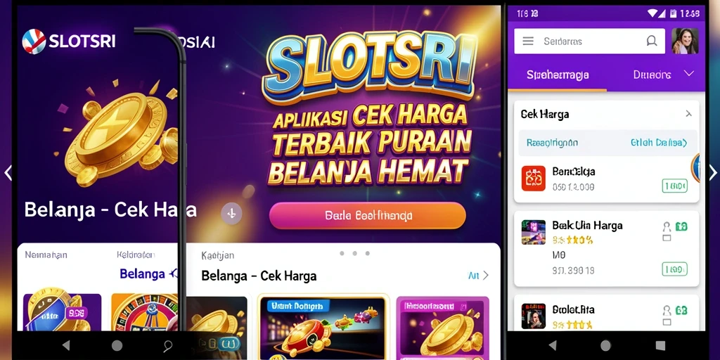 Tampilan antarmuka aplikasi SLOTSRI untuk cek harga produk.
