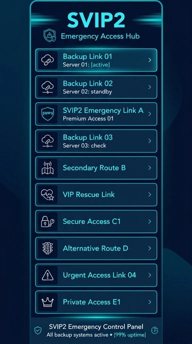 Tampilan link alternatif svip2